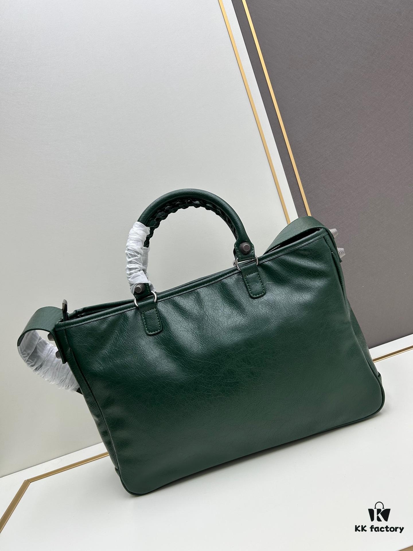 Street King! Balenciaga-style Motorcycle Bag with Studs