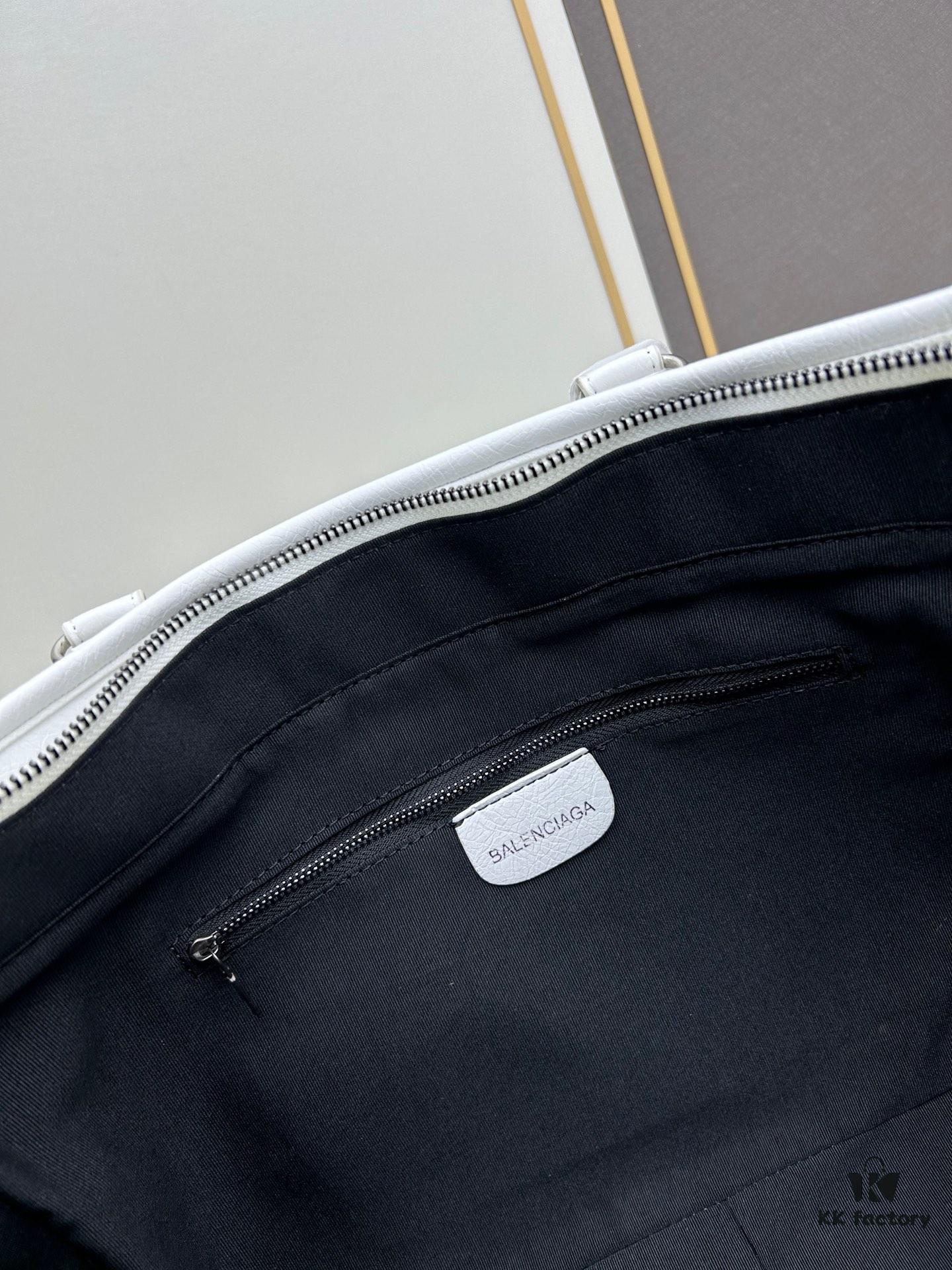 Street King! Balenciaga-style Motorcycle Bag with Studs