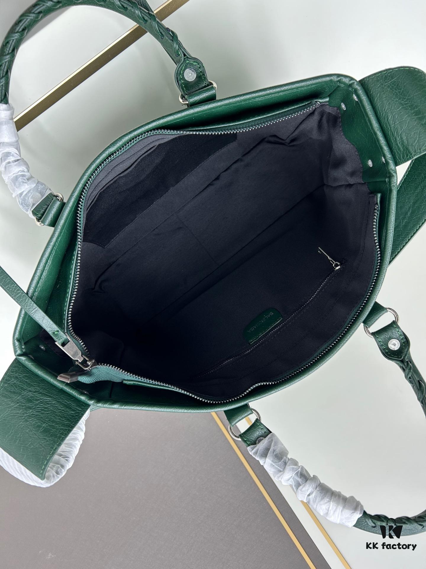 Street King! Balenciaga-style Motorcycle Bag with Studs