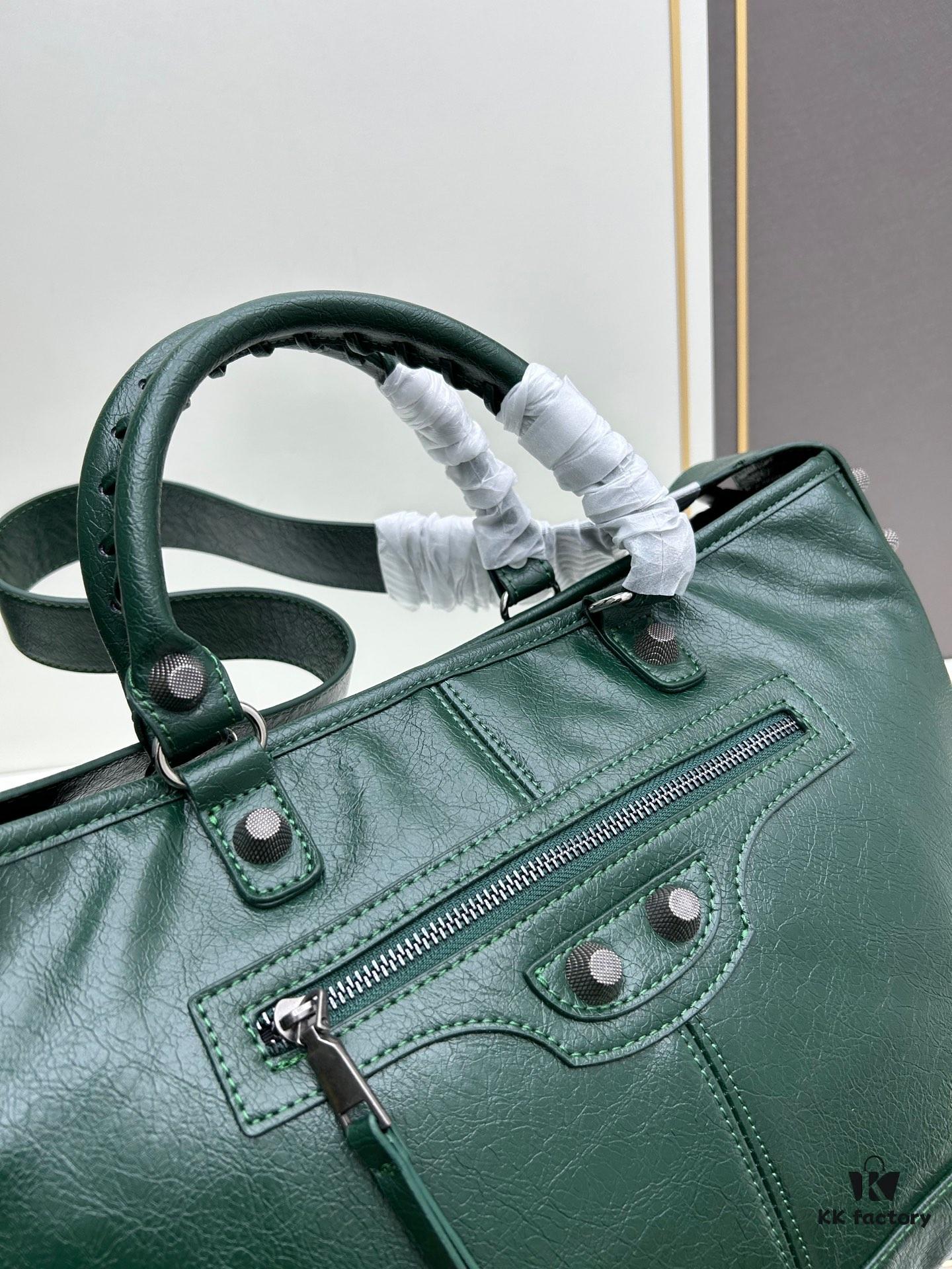 Street King! Balenciaga-style Motorcycle Bag with Studs