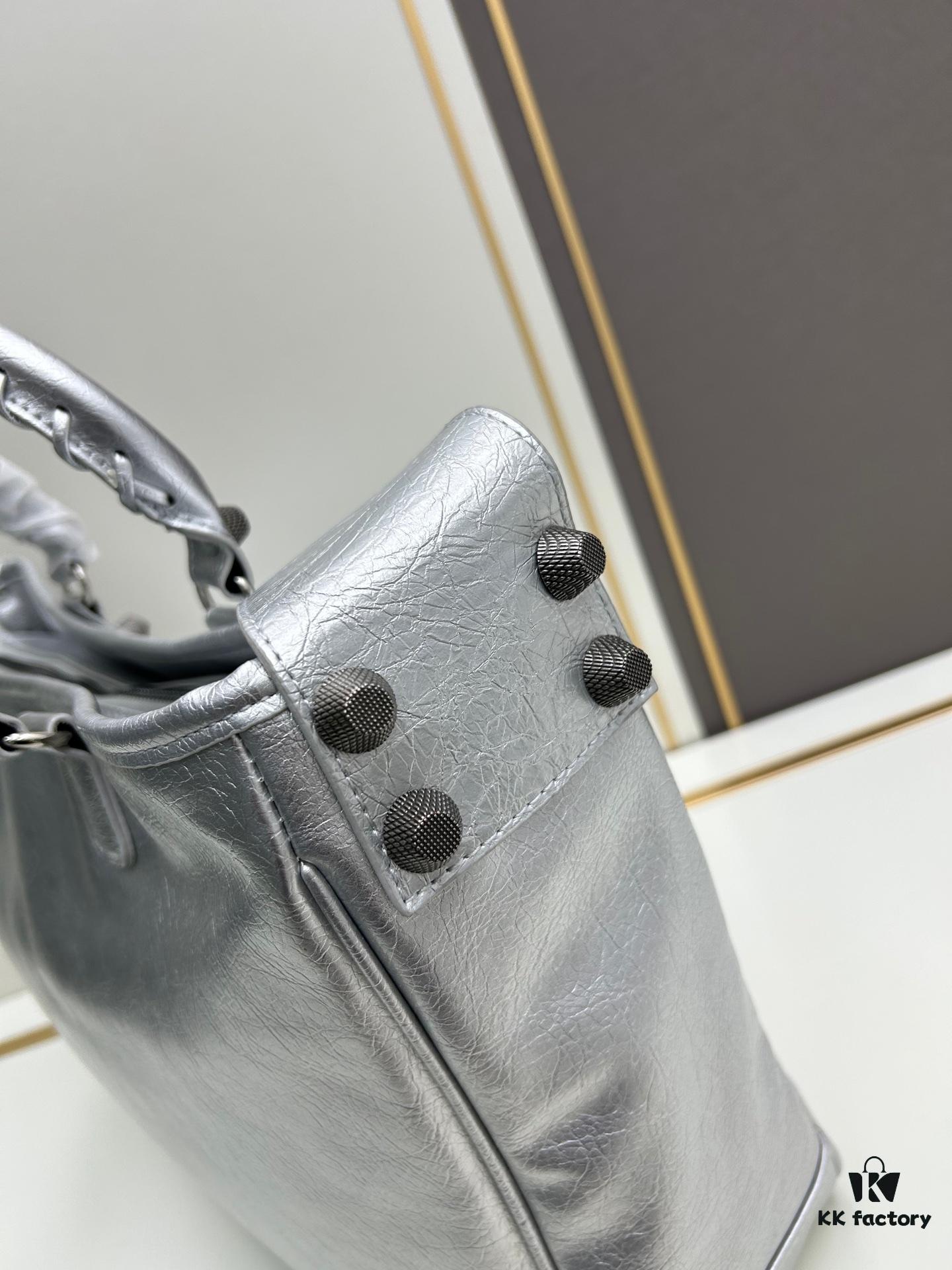 Street King! Balenciaga Motorcycle Bag with Studs