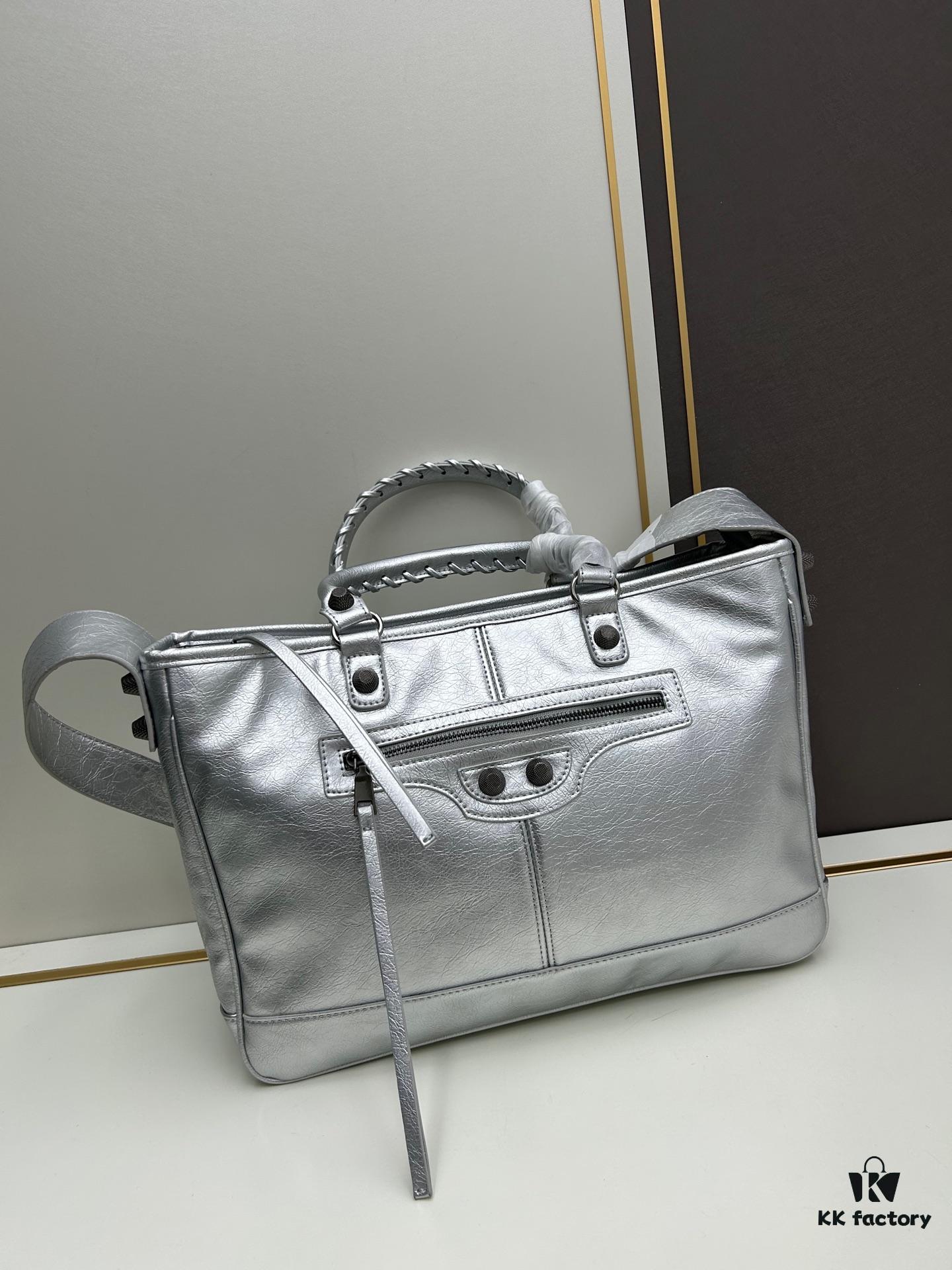 Street King! Balenciaga Motorcycle Bag with Studs