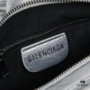Balenciaga Mini Citi Motorcycle Bag - Small Size Black Silver