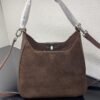 Balenciaga Suede Hobo Bag, Small 5058, Fall/Winter Style, Highly Popular In-Store Must-Have
