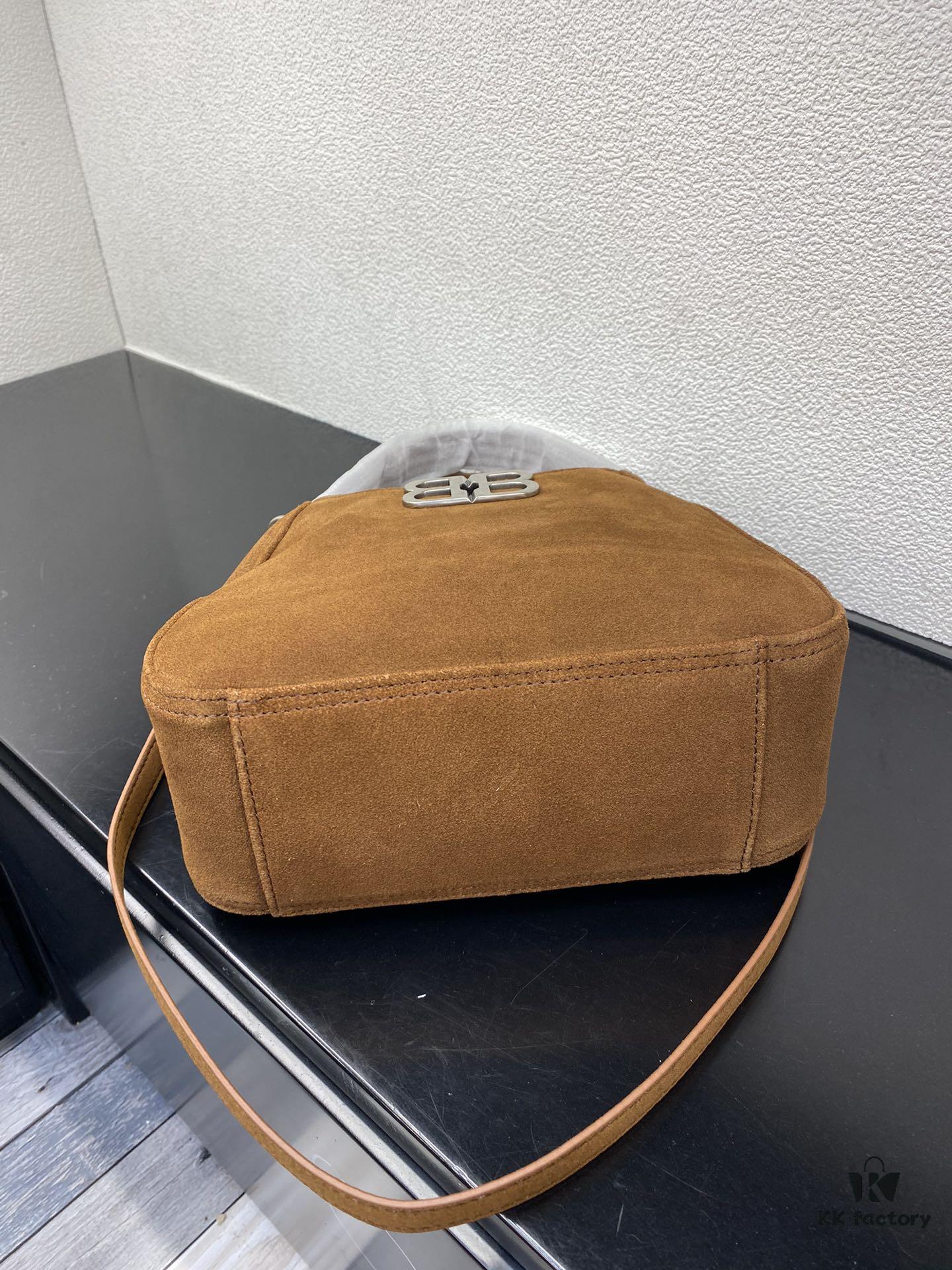 Balenciaga Saffiano Hobo Bag, Small 5058 – Luxurious and Versatile for Fall/Winter