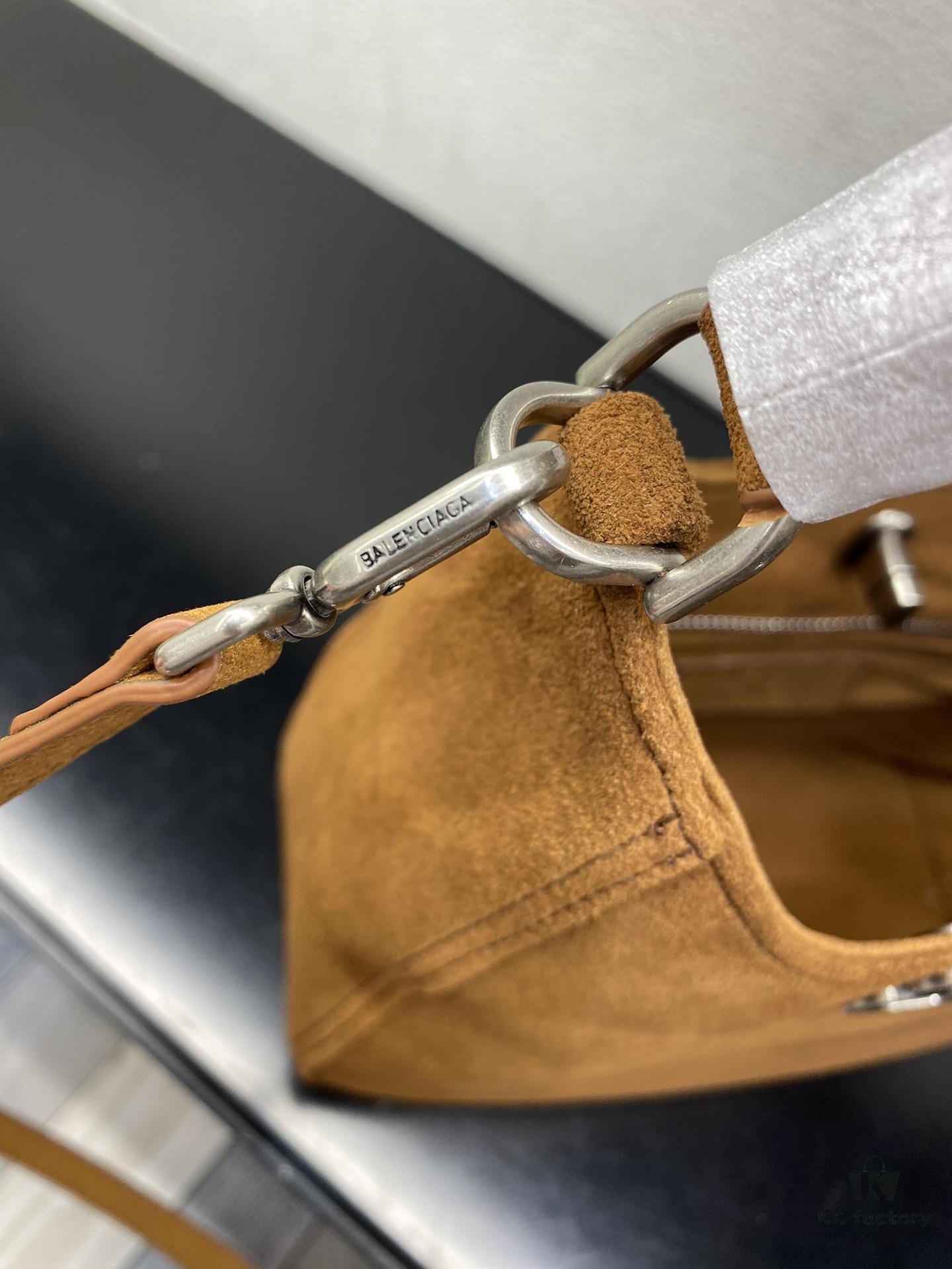 Balenciaga Saffiano Hobo Bag, Small 5058 – Luxurious and Versatile for Fall/Winter