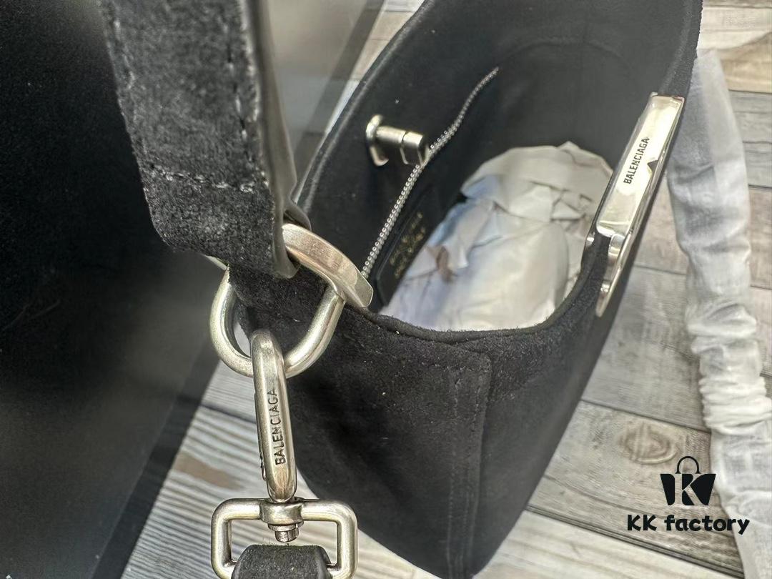 Balenciaga Saffiano Hobo Bag, Small 5058, Fall/Winter Style, Highly Popular In-Store Must-Have