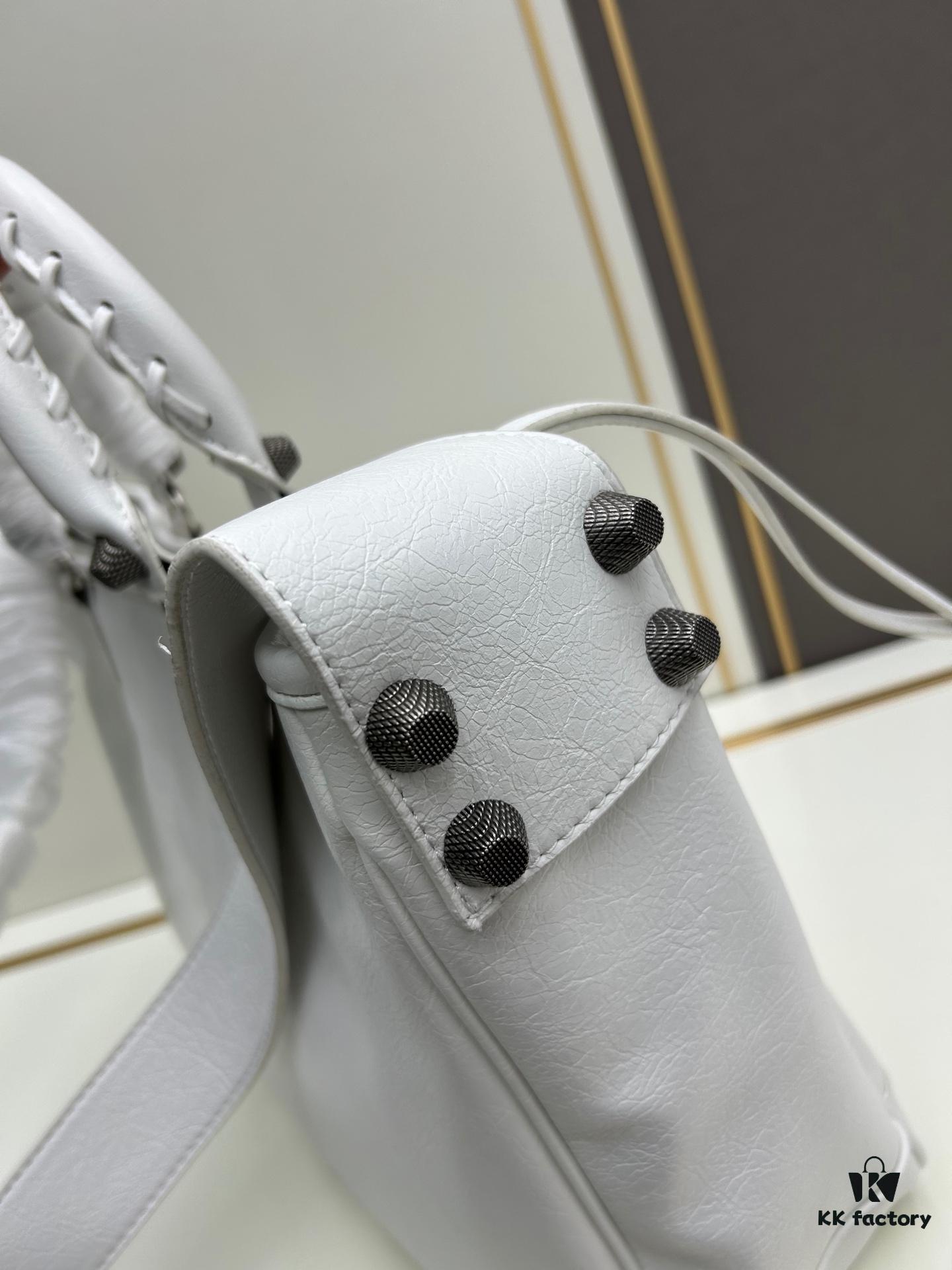 Street King! Balenciaga-style Motorcycle Bag with Studs