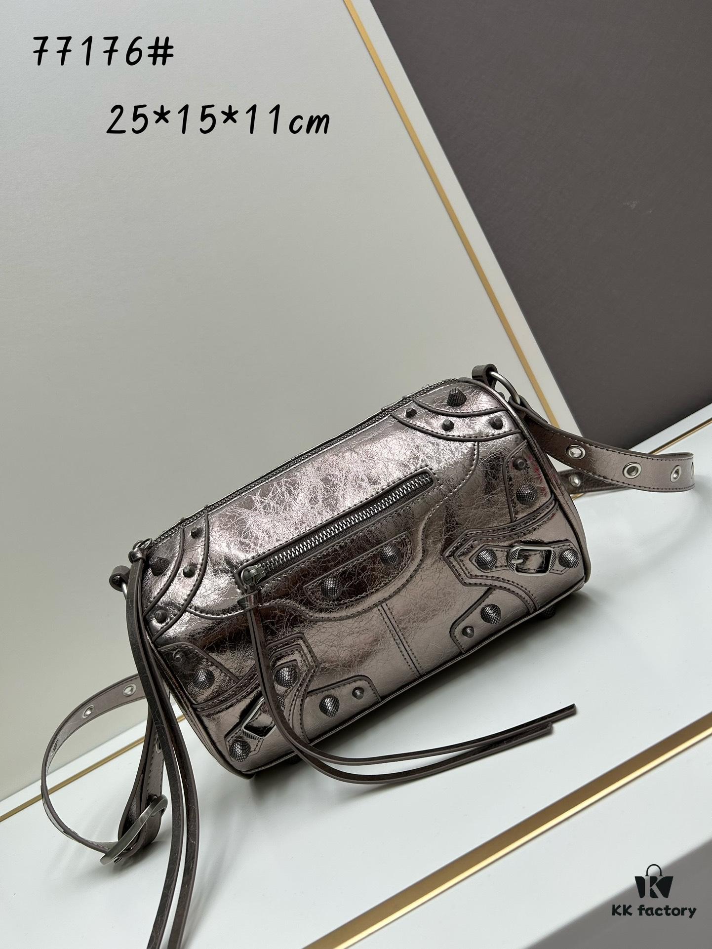 Balenciaga Cagole Duffle Bag – The Perfect Mini Pillow Bag, Adjustable for Crossbody, Shoulder, or Underarm Carry