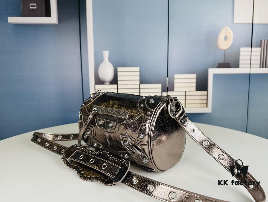 Balenciaga Cagole Duffle Bag – The Perfect Mini Pillow Bag, Adjustable for Crossbody, Shoulder, or Underarm Carry