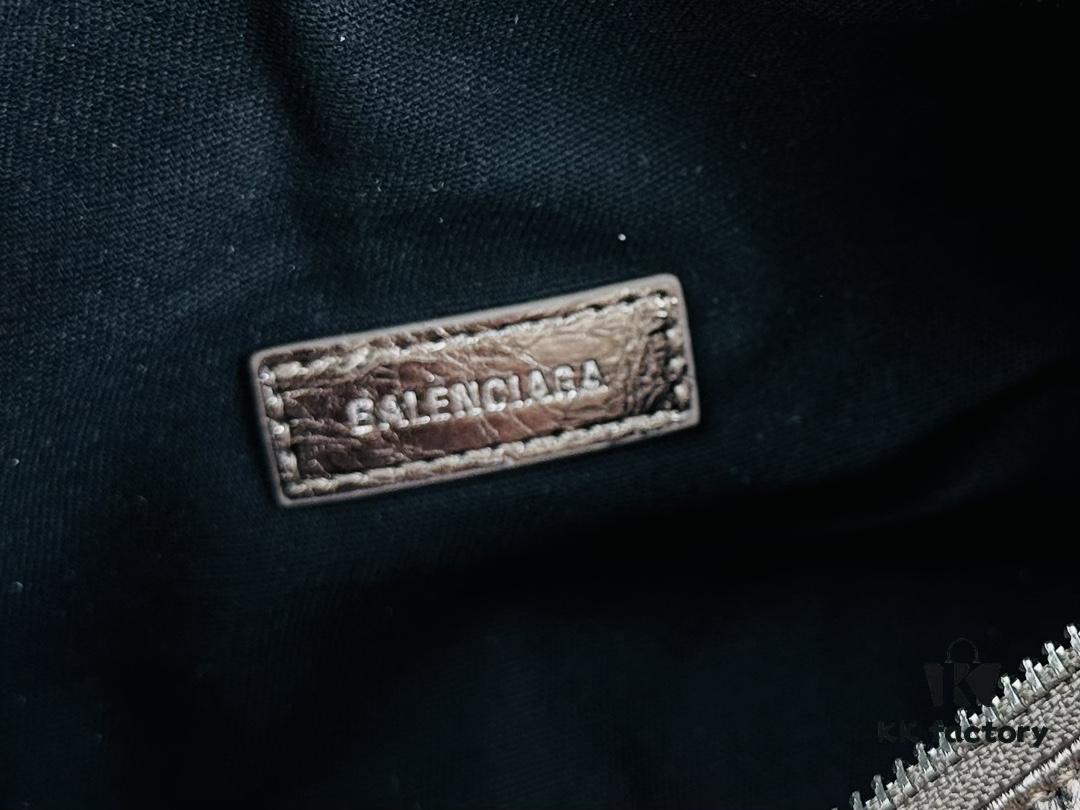 Balenciaga Cagole Duffle Bag – The Perfect Mini Pillow Bag, Adjustable for Crossbody, Shoulder, or Underarm Carry