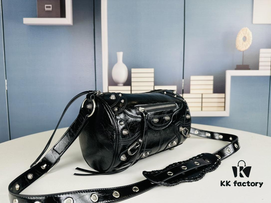 Balenciaga Cagole Duffle Bag – The Perfect Mini Pillow Bag, Adjustable for Crossbody, Shoulder, or Handheld Wear