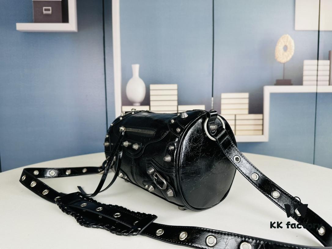 Balenciaga Cagole Duffle Bag – The Perfect Mini Pillow Bag, Adjustable for Crossbody, Shoulder, or Handheld Wear