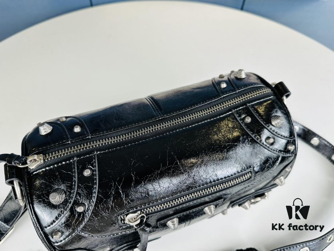 Balenciaga Cagole Duffle Bag – The Perfect Mini Pillow Bag, Adjustable for Crossbody, Shoulder, or Handheld Wear