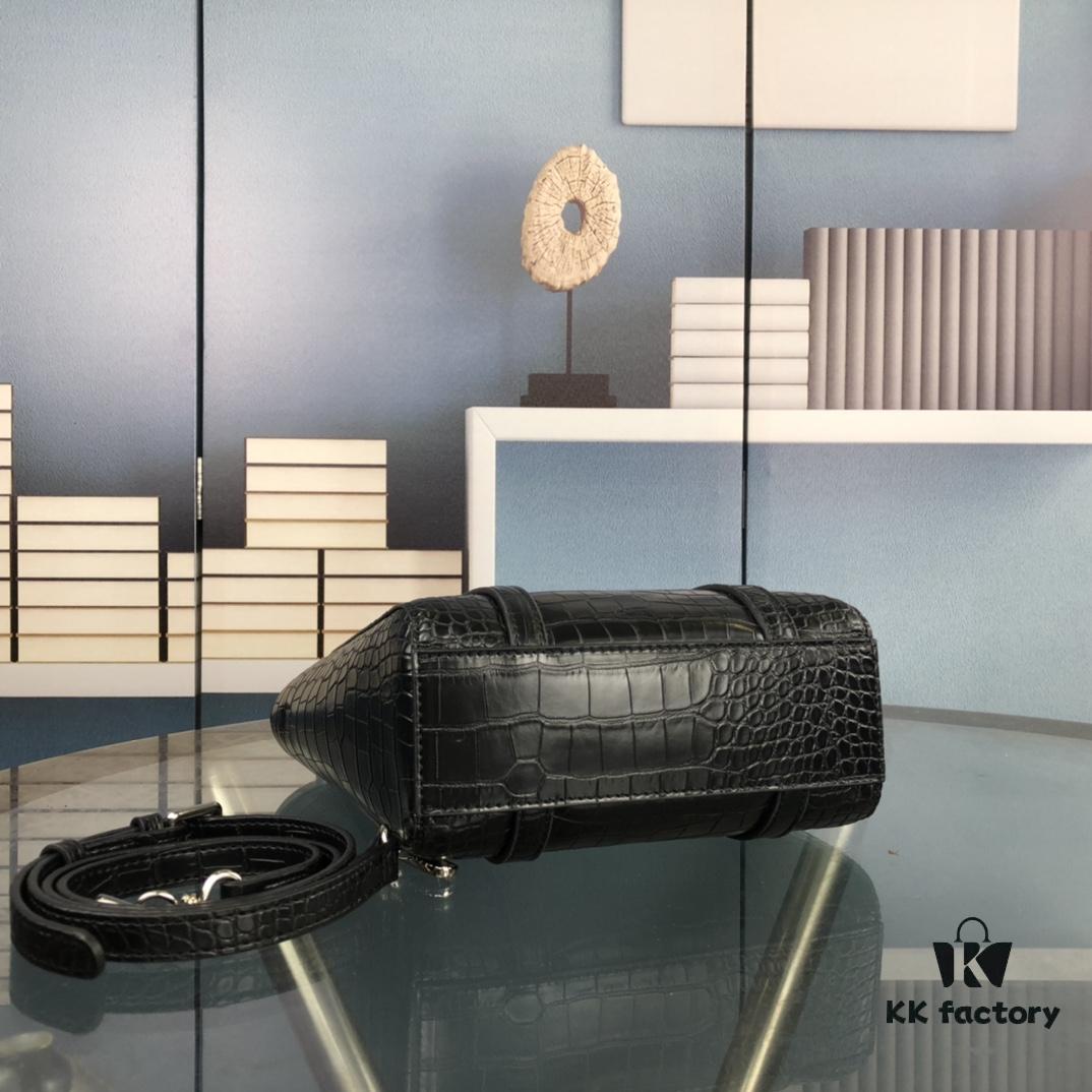 New Arrival Paris Fashion Bag [Let Me See][Wow] Balenciaga Latest B. Everyday Tote with Crocodile Texture