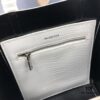 New Balenciaga B. Everyday Tote Bag in Crocodile Print - Italian Imported Calfskin, Stylish and Practical Crossbody Handbag