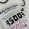 New BALENCIAGA Leather Strap Crossbody Bag Graffiti Phone Pouch