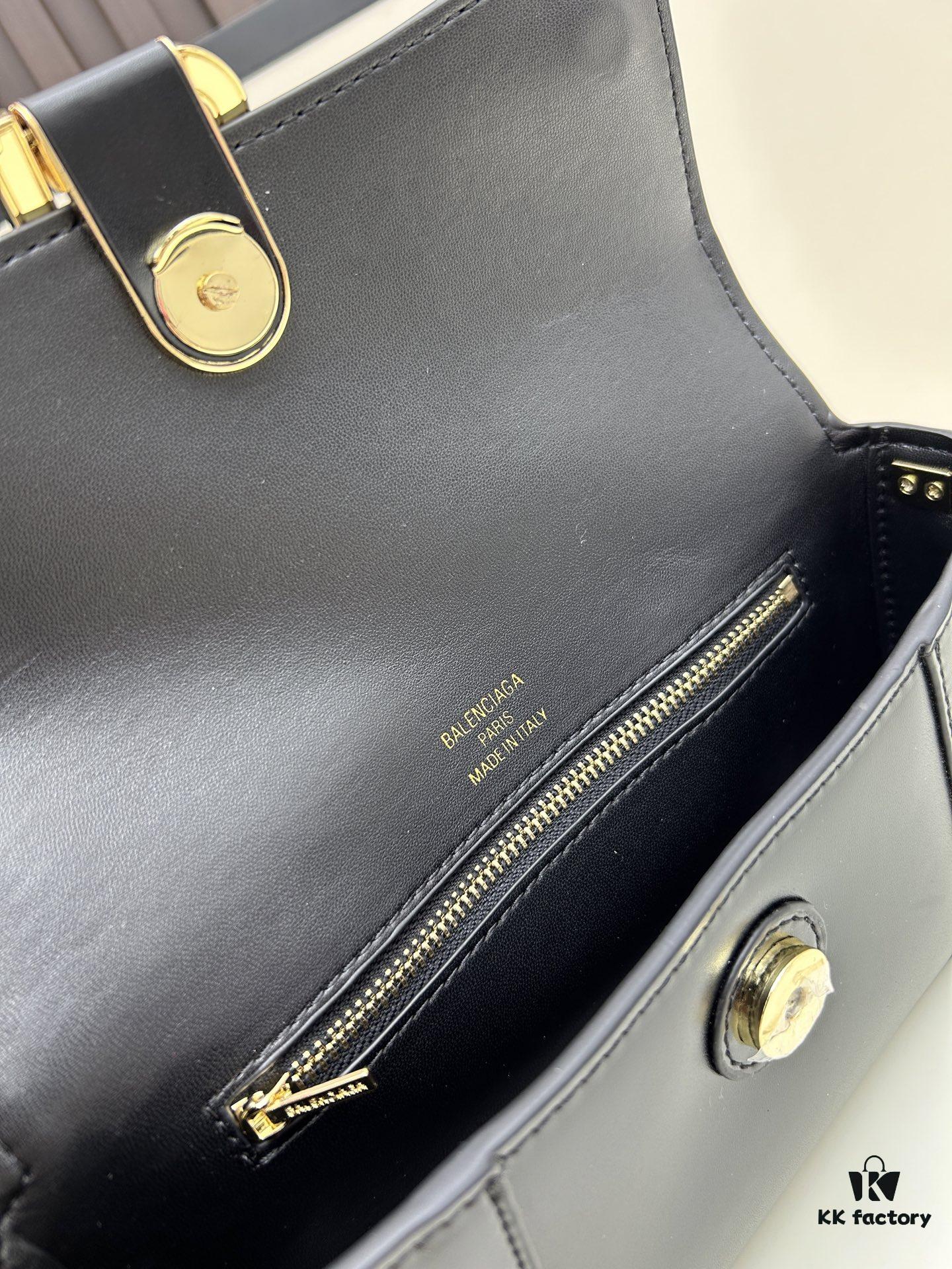 Gift Box Included 🎁, Balenciaga H02606, Genuine Leather Handbag, 23x13x4cm, 2025 New Arrival, Minimalist Style, Must-Have for Early Risers