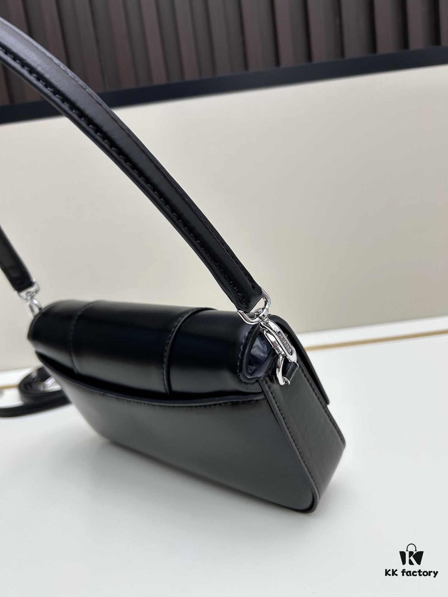 Luxury Gift Box 🎁, Balenciaga H02606 Model, 23x13x4cm, Full-Grain Leather, 2025 New Arrival Unique Handbag 🛍️ Essential for Early Risers