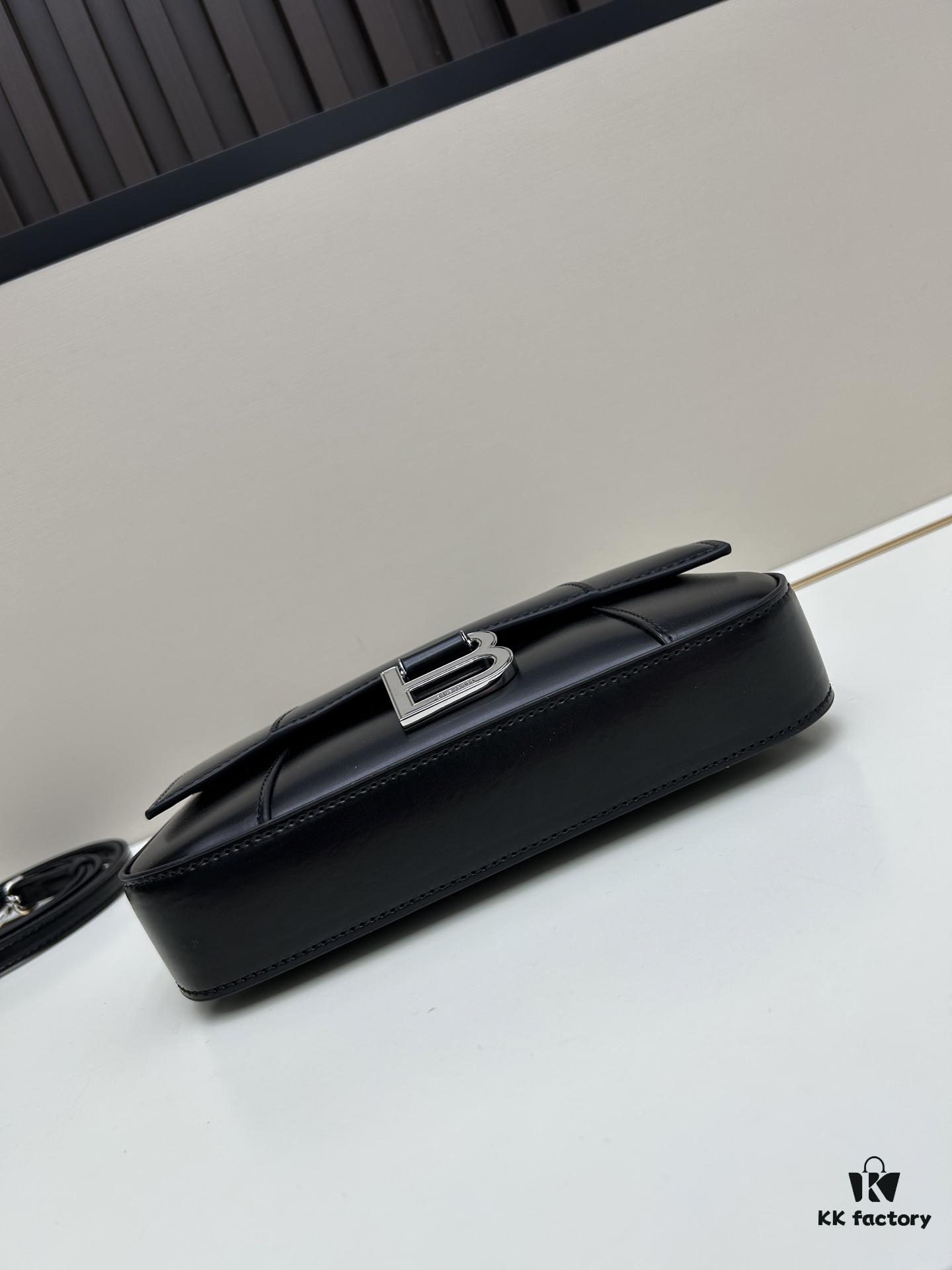 Luxury Gift Box 🎁, Balenciaga H02606 Model, 23x13x4cm, Full-Grain Leather, 2025 New Arrival Unique Handbag 🛍️ Essential for Early Risers