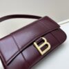 Balenciaga Paris H02606, Size 23x13x4cm, Full-Grain Leather, 2025 New Arrival Niche Bag
