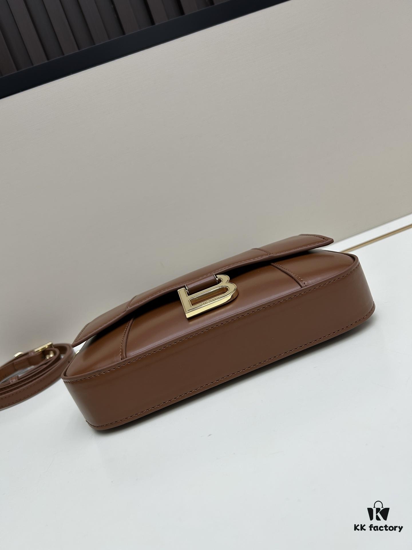 Luxury Gift Box 🎁, Balenciaga H02606 Model, 23x13x4cm, Full-Grain Leather, 2025 New Arrival Unique Handbag 🛍️ Essential for Early Risers