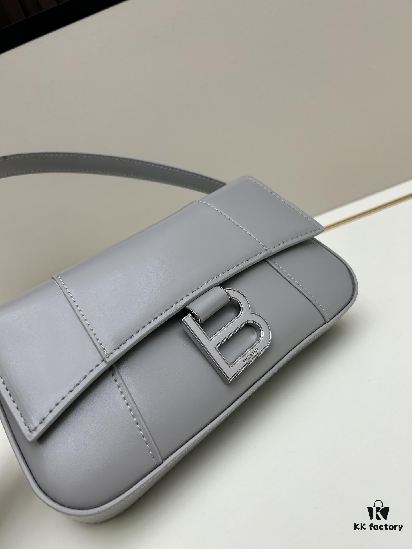 Balenciaga H02606, 23x13x4cm, Full-Grain Leather, 2025 New Arrival Rare Bag with Gift Box