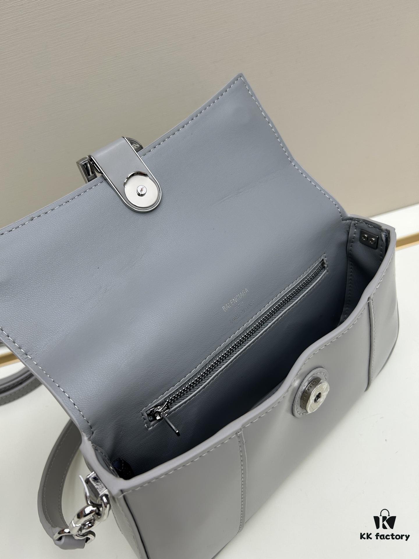 Balenciaga H02606, 23x13x4cm, Full-Grain Leather, 2025 New Arrival Rare Bag with Gift Box