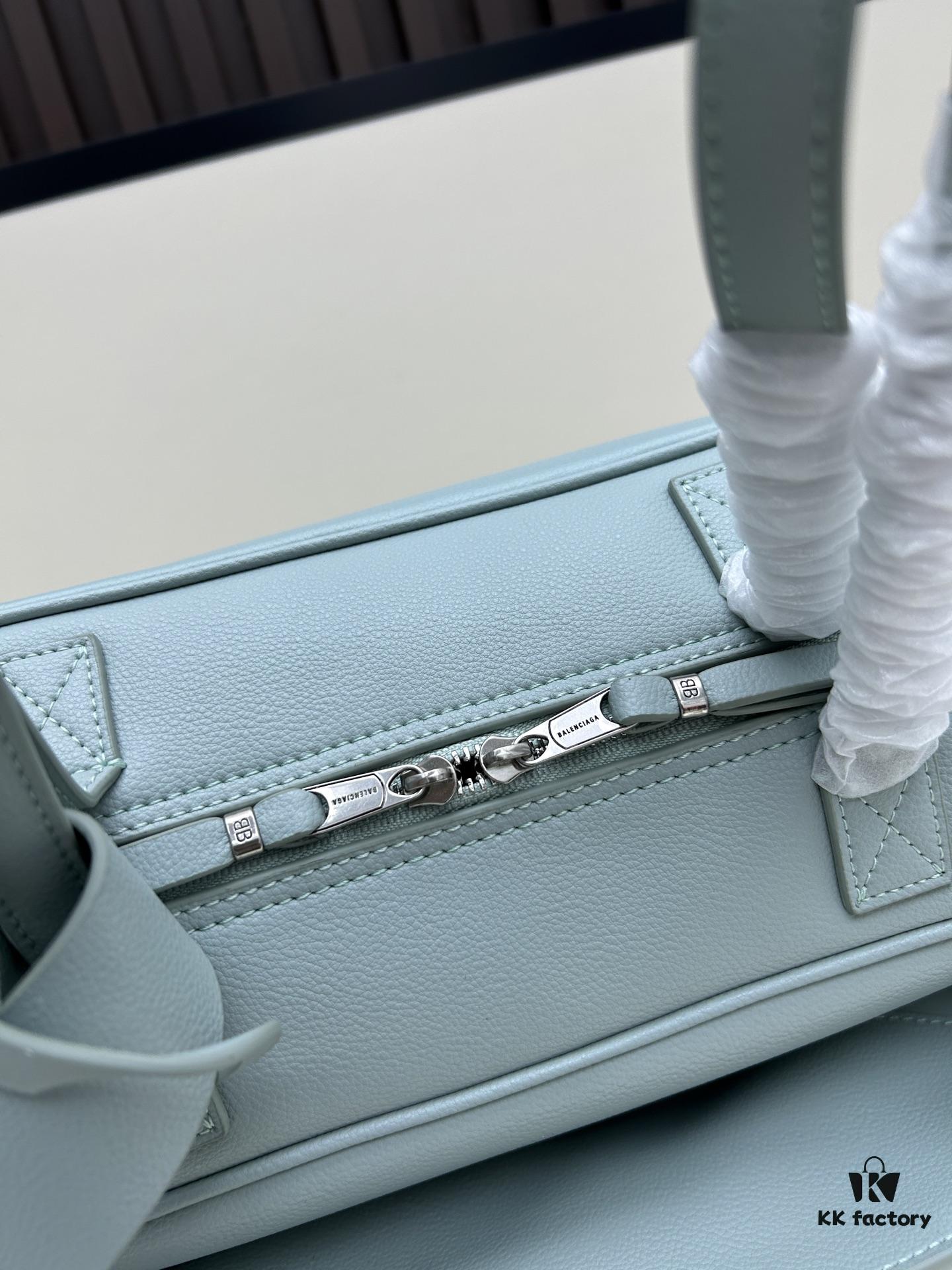 Gift Box Included 🎁, Balenciaga 30.9X11.9X11.9cm Genuine Leather Tote Bag, 2025 New Arrival Niche Style, Must-Have for Early Risers 👜