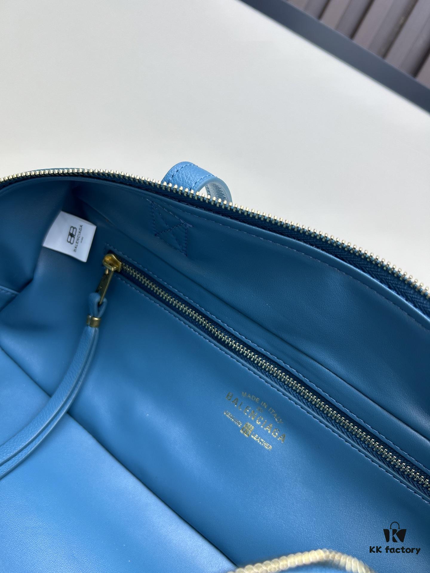 Gift Box Included 🎁, Balenciaga Size 30.9X11.9X11.9cm, Full-Grain Leather Material, 2025 New Minimalist Tote Bag 🛍️ Essential for Early Risers