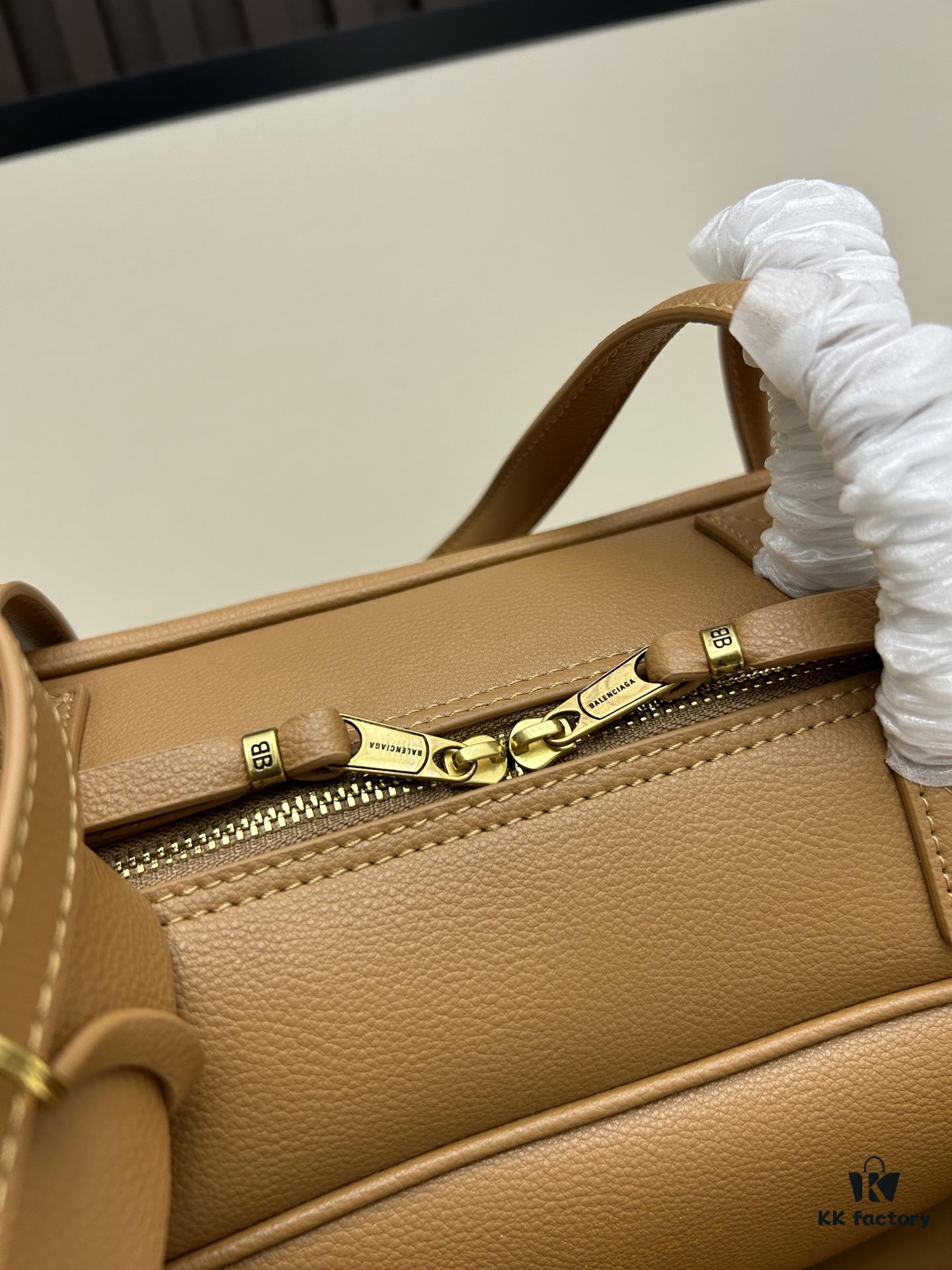 Gift Box Included 🎁, Balenciaga 30.9X11.9X11.9cm Genuine Leather Tote Bag, 2025 New Arrival Niche Style, Must-Have for Early Risers 🛍️