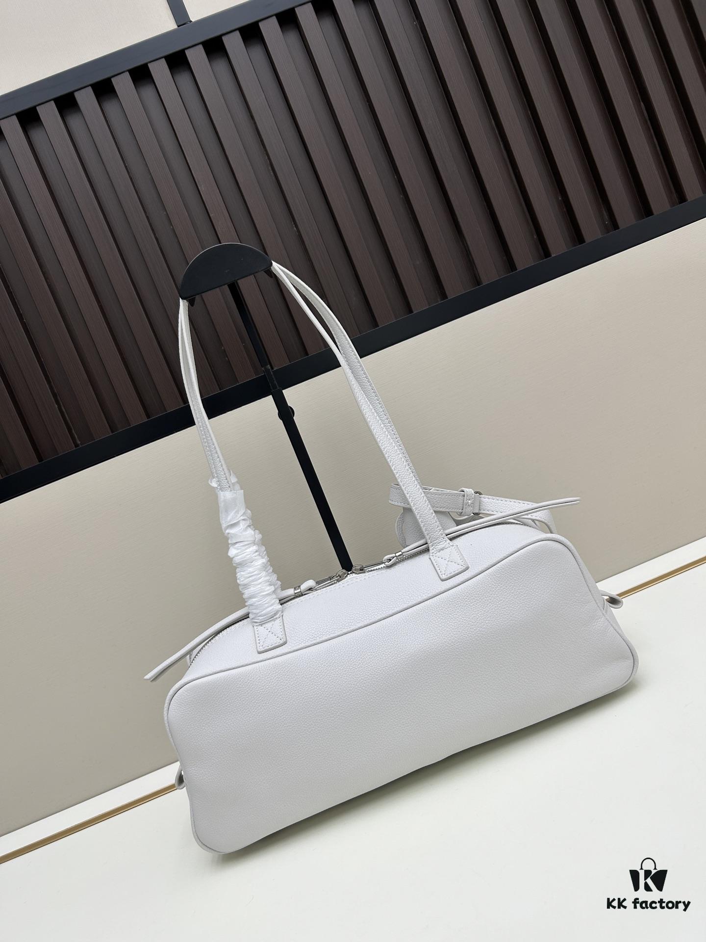 Gift Box Included 🎁, Balenciaga Size 30.9X11.9X11.9cm, Full-Grain Leather Material, 2025 New Minimalist Tote Bag 🛍️ Essential for Early Risers