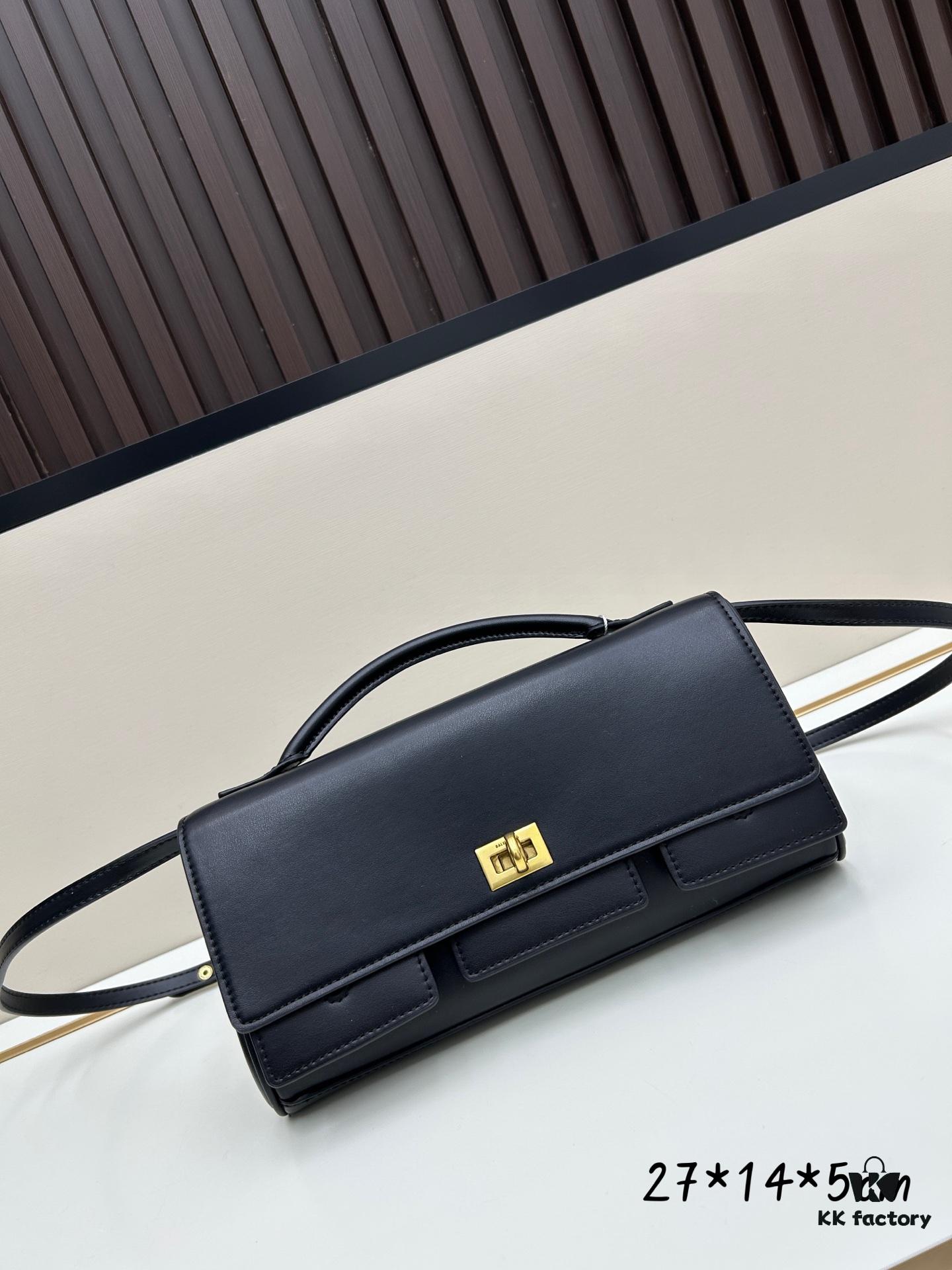 Luxury Gift Box Included 🎁, Balenciaga Model 8896, Size 27x14x5cm, Full-Grain Leather, 2025 New Minimalist Tote Bag 🛍️ Essential for Early Risers