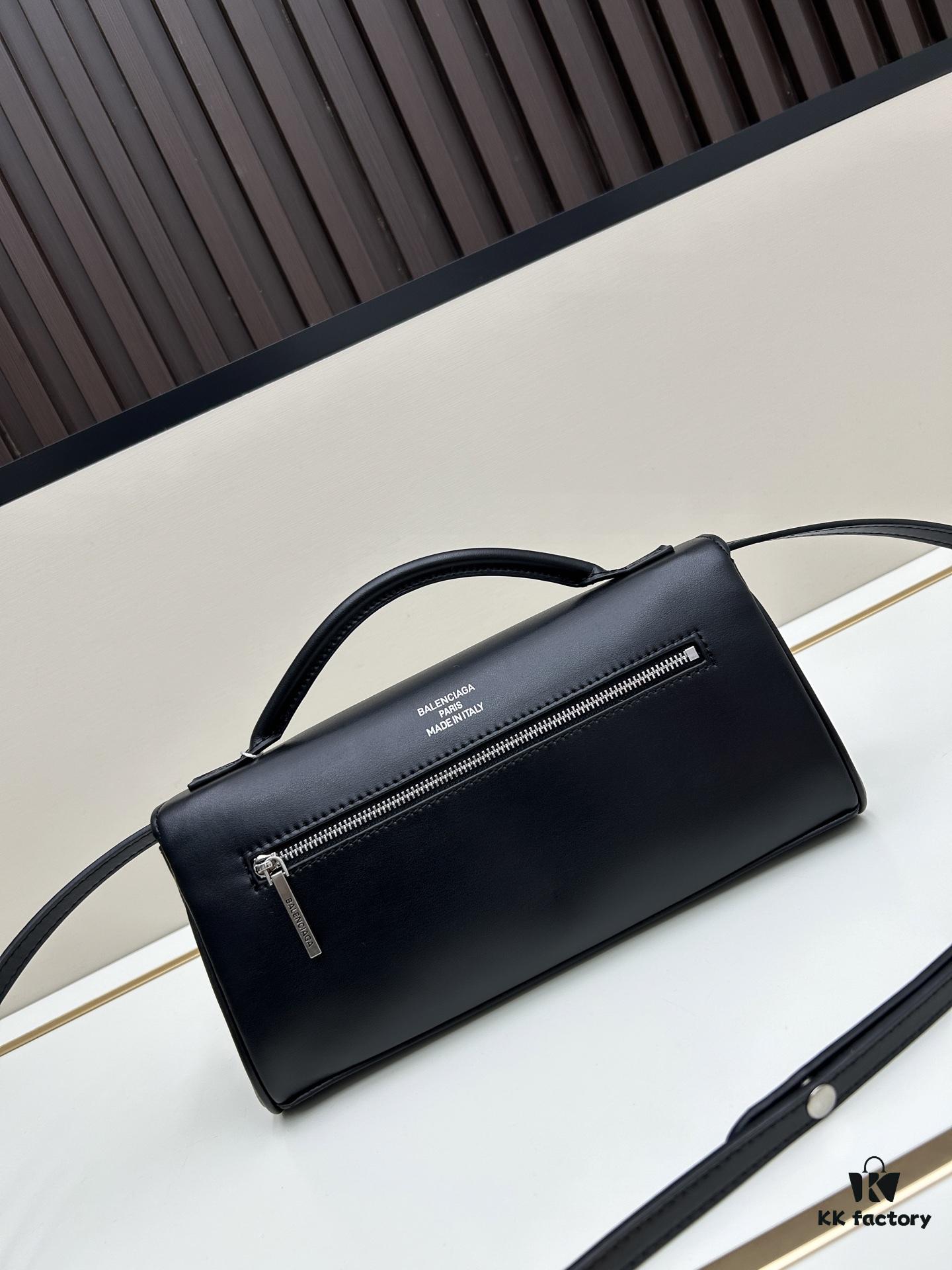 Luxury Gift Box 🎁, Balenciaga Model 8896, Size 27x14x5cm, Full-Grain Leather, 2025 New Minimalist Tote Bag 🛍️ Essential for Early Risers