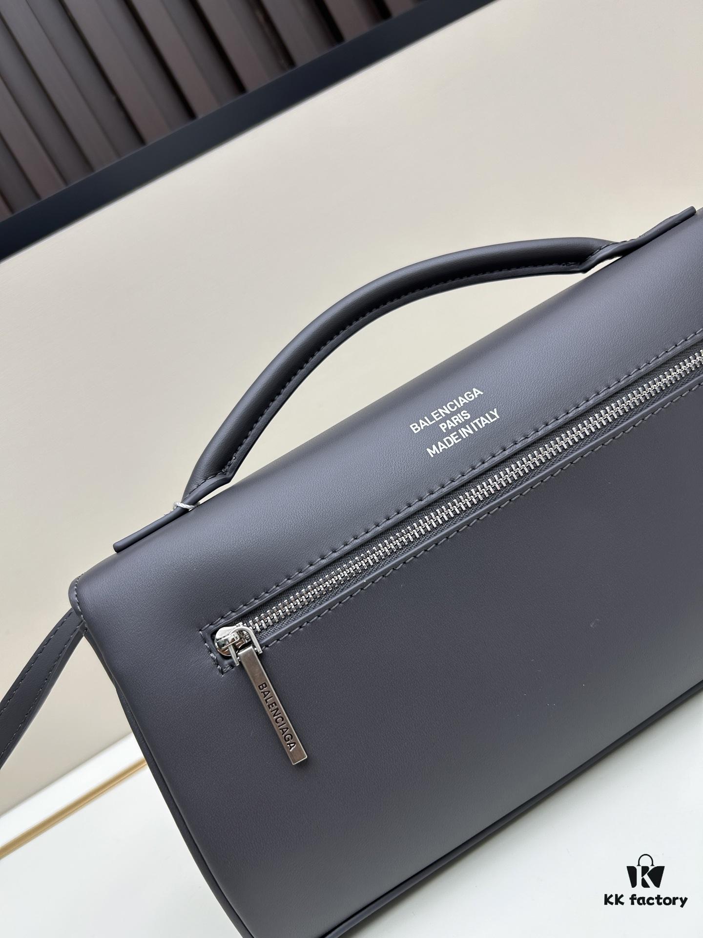 Luxury Gift Box 🎁 Balenciaga Paris Model 8896, Size 27x14x5cm, Full-Grain Leather, 2025 New Arrival Boutique Tote Bag 🛍️ Essential for Early Risers