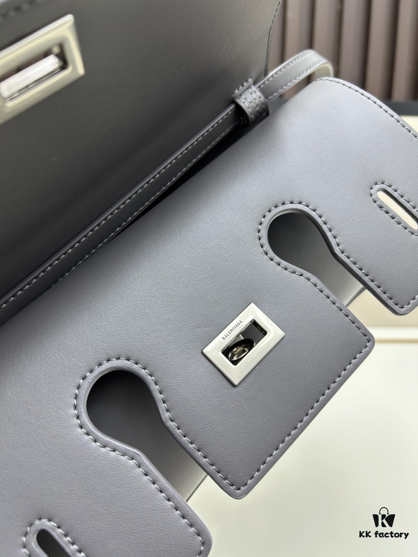 Luxury Gift Box 🎁 Balenciaga Paris Model 8896, Size 27x14x5cm, Full-Grain Leather, 2025 New Arrival Boutique Tote Bag 🛍️ Essential for Early Risers