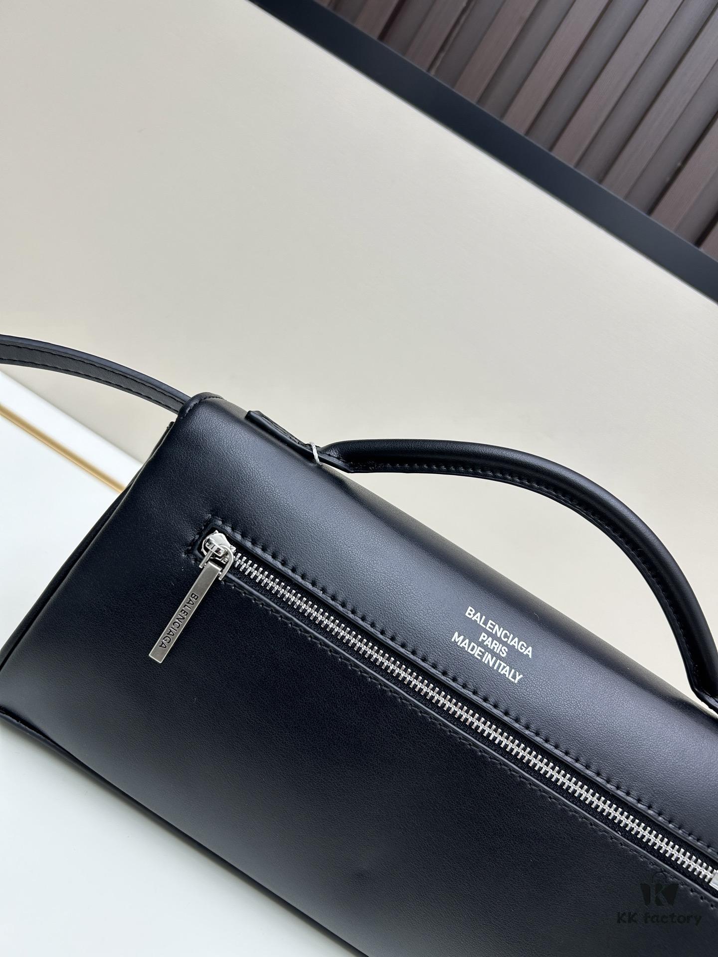 Luxury Gift Box 🎁, Balenciaga Model 8896, Size 27x14x5cm, Full-Grain Leather, 2025 New Minimalist Tote Bag 🛍️ Essential for Early Risers