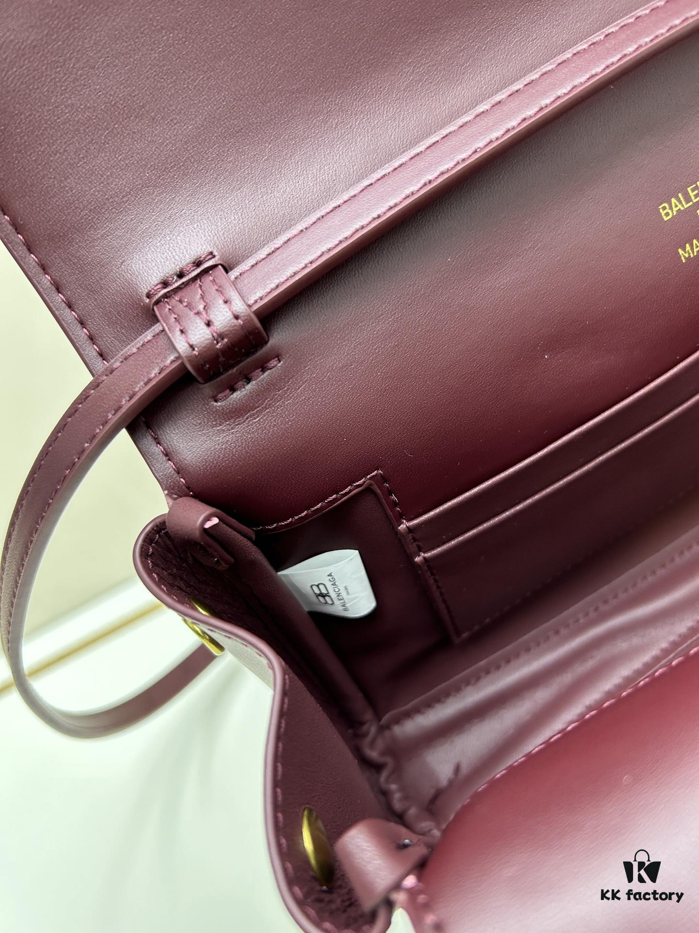 Luxury Gift Box Included 🎁, Balenciaga Model 8896, Size 27x14x5cm, Full-Grain Leather, 2025 New Minimalist Tote Bag 🛍️ Essential for Early Risers