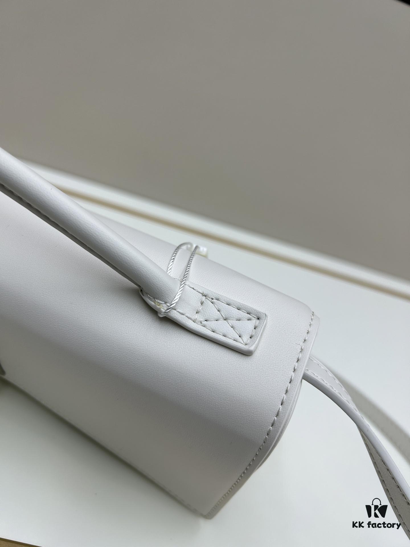 Gift Box Included 🎁, Balenciaga Model 8896, Size 27x14x5cm, Full-Grain Leather, 2025 New Minimalist Tote Bag 🛍️ Essential for Early Risers