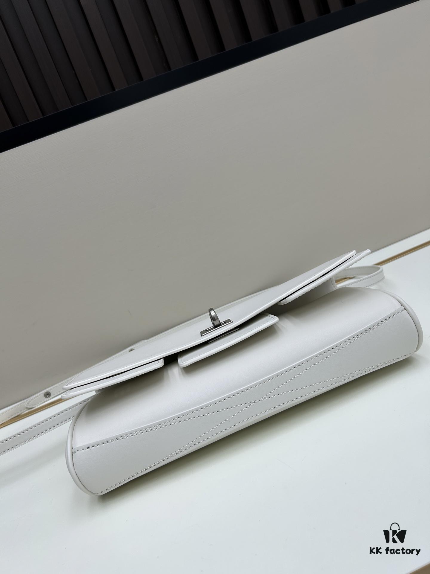 Gift Box Included 🎁, Balenciaga Model 8896, Size 27x14x5cm, Full-Grain Leather, 2025 New Minimalist Tote Bag 🛍️ Essential for Early Risers