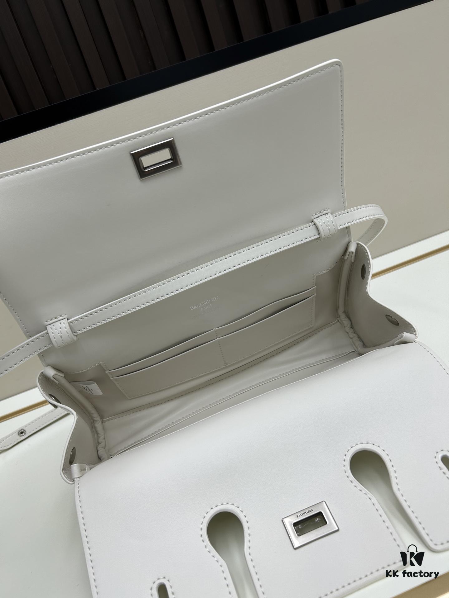 Gift Box Included 🎁, Balenciaga Model 8896, Size 27x14x5cm, Full-Grain Leather, 2025 New Minimalist Tote Bag 🛍️ Essential for Early Risers