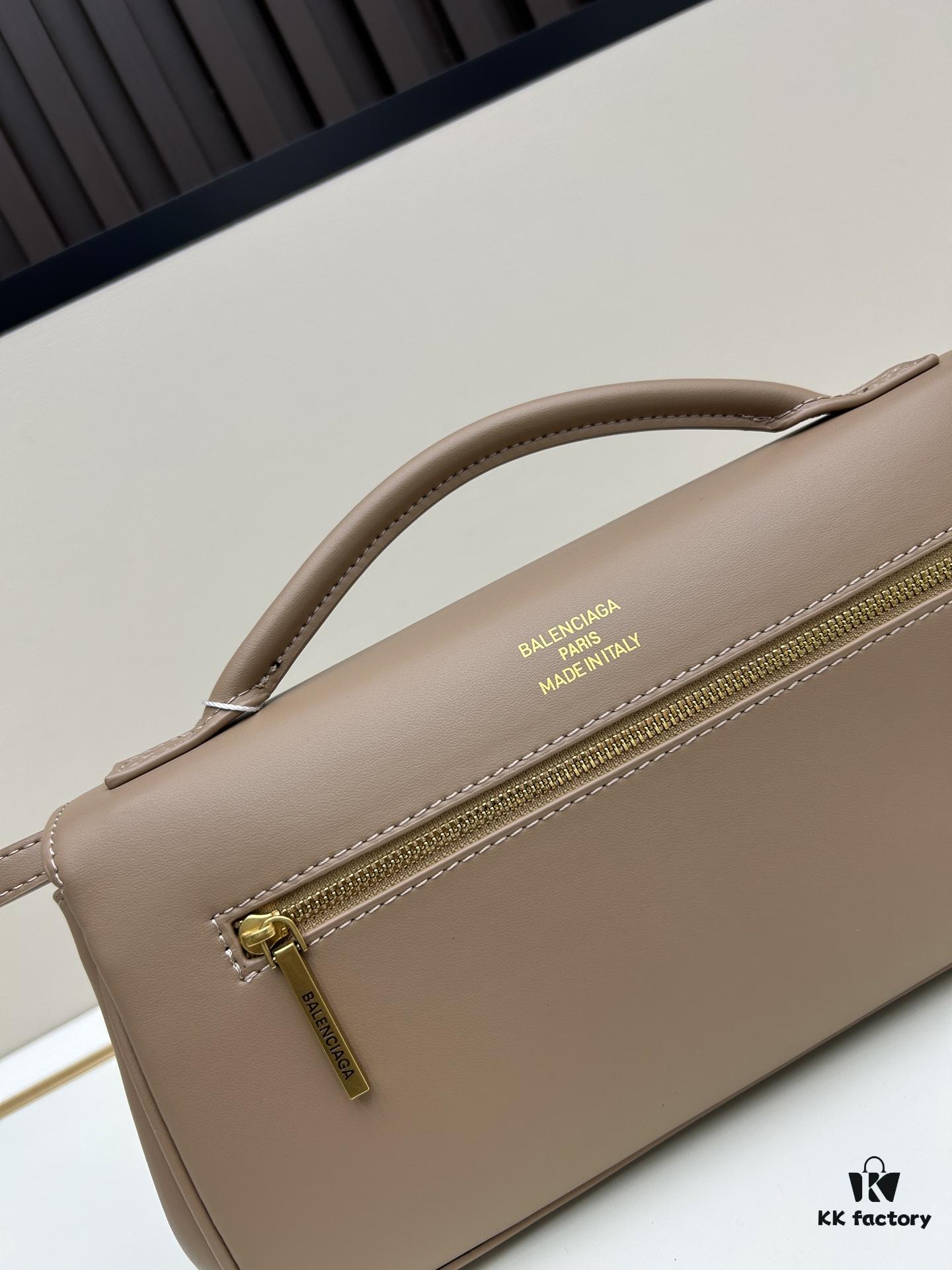 Gift Box Included 🎁, Balenciaga Model 8896, Size 27x14x5cm, Full-Grain Leather, 2025 New Arrival Boutique Tote Bag 🛍️ Essential for Early Risers