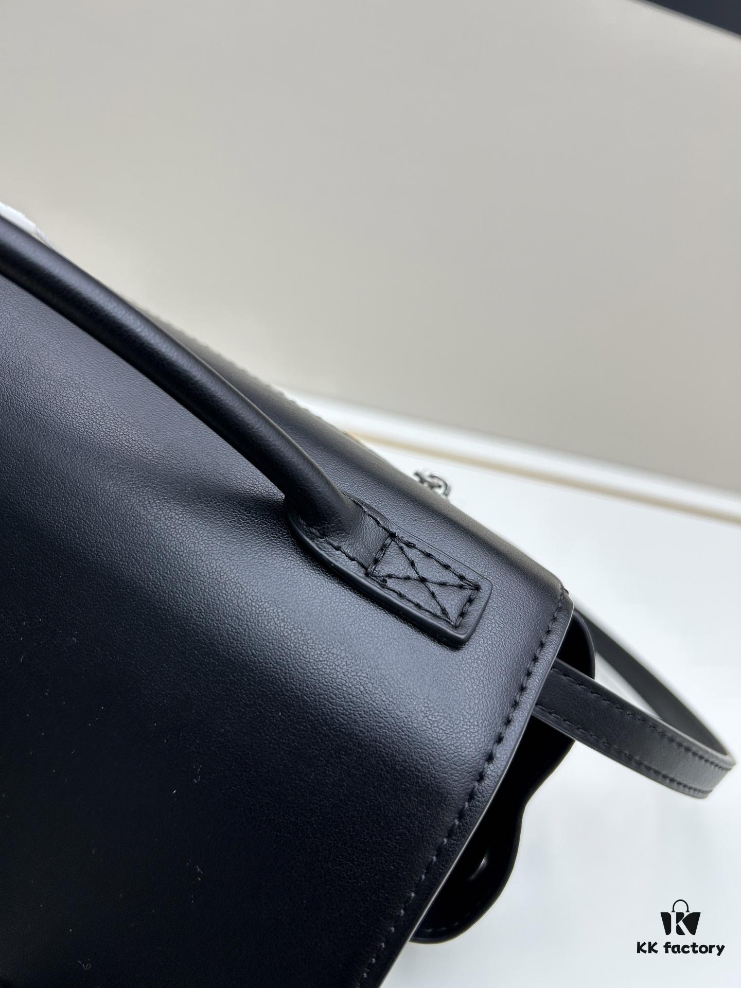 Luxury Gift Box 🎁, Balenciaga Model 8896, Size 27x14x5cm, Full-Grain Leather, 2025 New Minimalist Tote Bag 🛍️ Essential for Early Risers