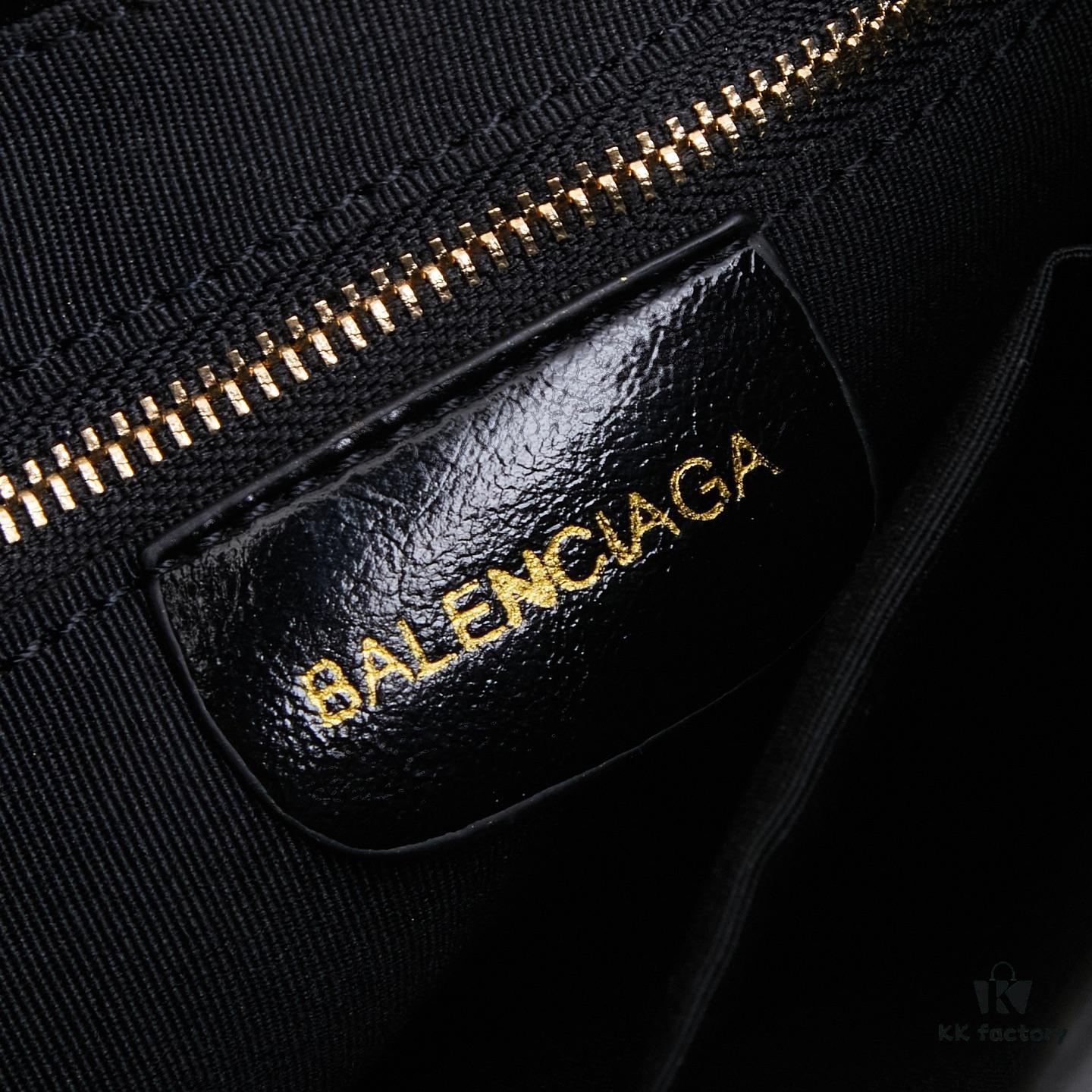 Balenciaga Monaco Small Shoulder Bag in Plain Weave - New Plump Design