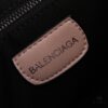 Large Plain Weave Balenciaga Monaco Tote Shoulder Bag