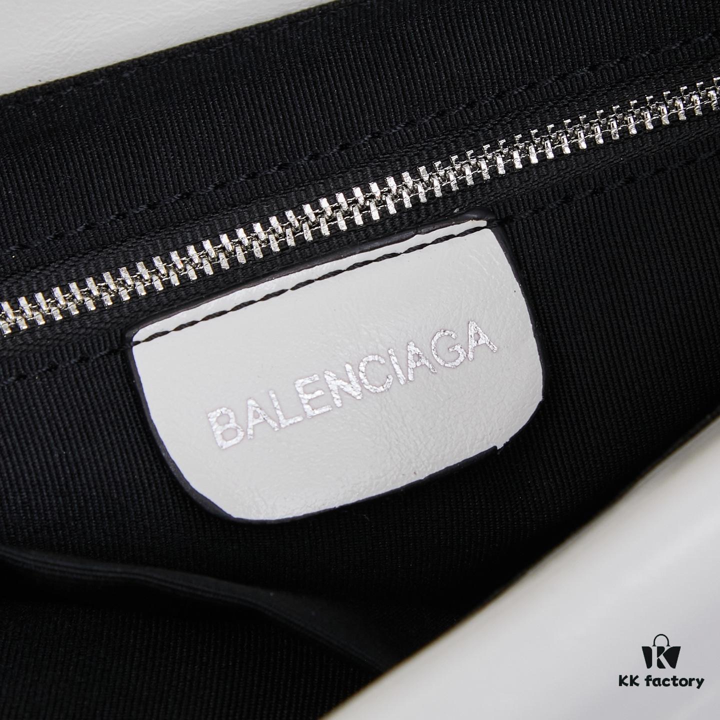 Balenciaga Monaco Small Shoulder Bag in Plain Weave - New Arrival