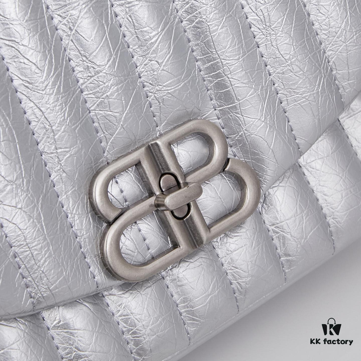 Small Size BALENCIAGA MONACO Handheld Shoulder Bag