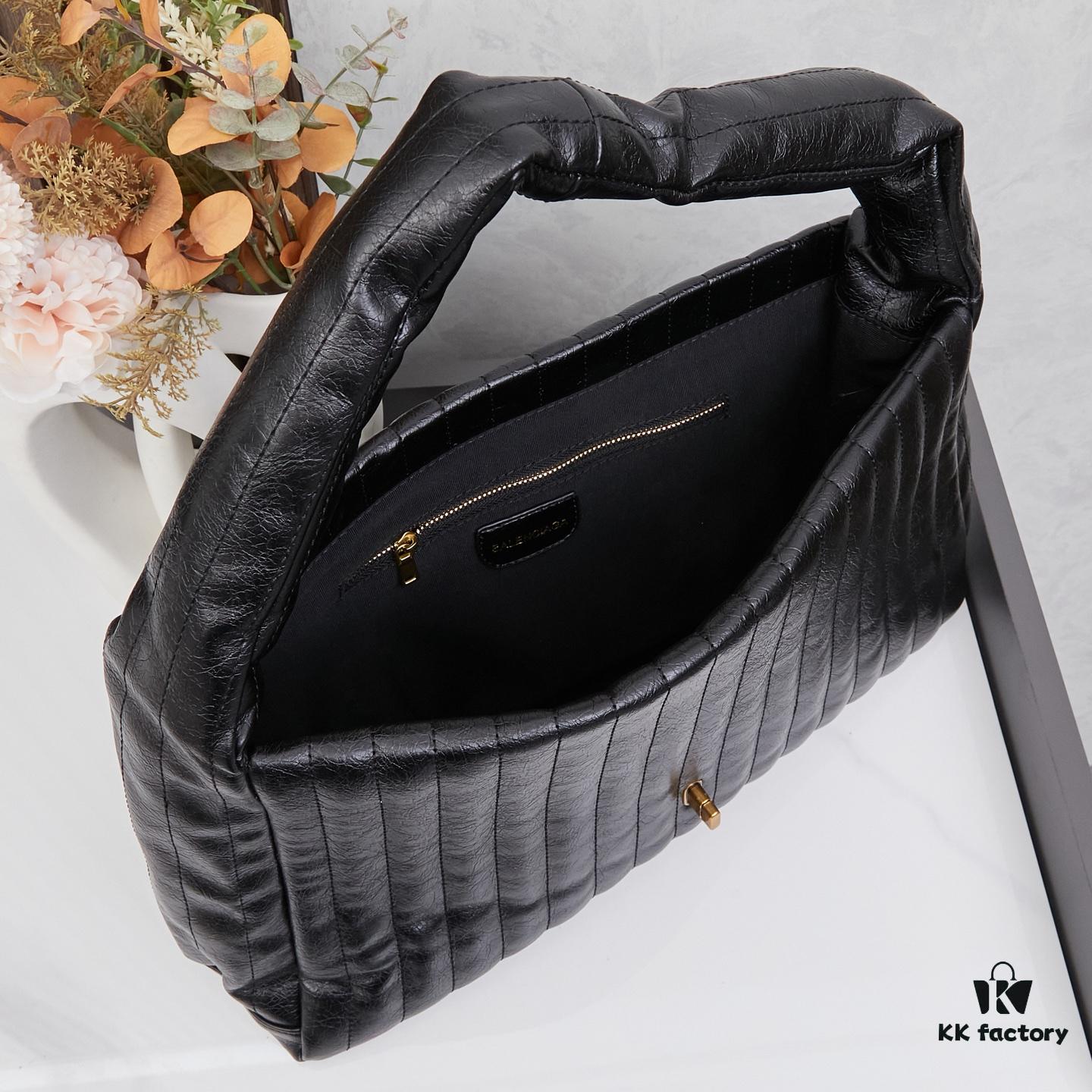 Large Balenciaga Monaco Handheld Shoulder Bag