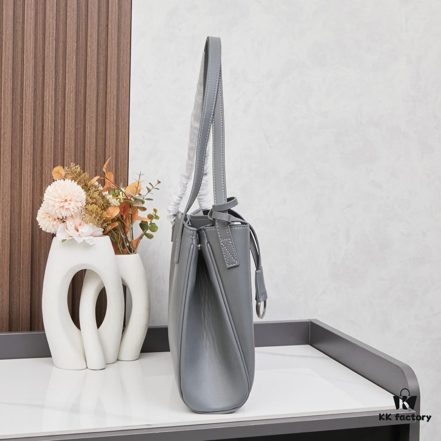 Balenciaga Rodeo Series with Box - Soft and Minimalist Design, Spacious Handbag in Black and Gray