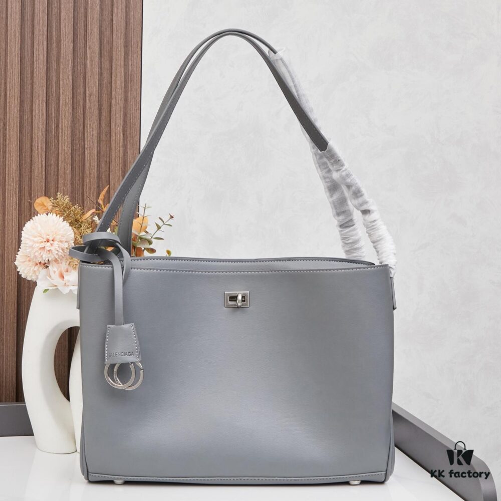 Balenciaga Rodeo Series with Box - Soft and Minimalist Design, Spacious Handbag in Black and Gray
